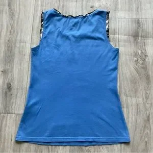 Burberry | Tops | Burberry Blue Label Blue Tank Top Small 38